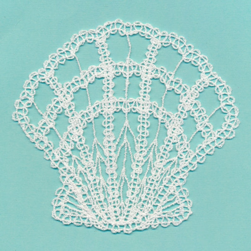 Delicate Seashell (Battenburg Lace)