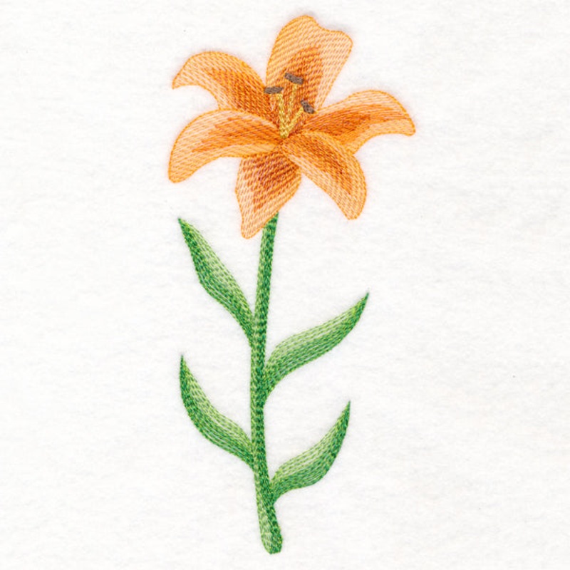 Lively Lily in Watercolor|7.8″ x 3.56″ / 198.09mm x 90.43mm|6.85″ x 3.13″ / 173.93mm x 79.4mm|3.85″ x 1.76″ / 97.78mm x 44.62mm|All Sizes