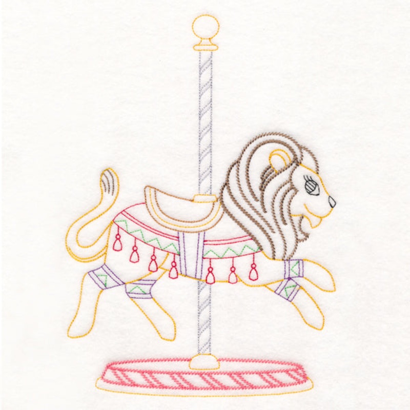 Carousel Lion (Vintage)|9.55″ x 6.84″ / 242.55mm x 173.68mm|7.8″ x 5.59″ / 198.07mm x 141.92mm|6.71″ x 4.81″ / 170.42mm x 122.13mm|3.85″ x 2.76″ / 97.68mm x 70.23mm|All Sizes
