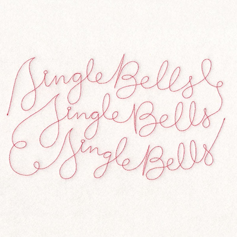 Christmas Sayings – Jingle Bells (Edge-to-Edge Quilting)