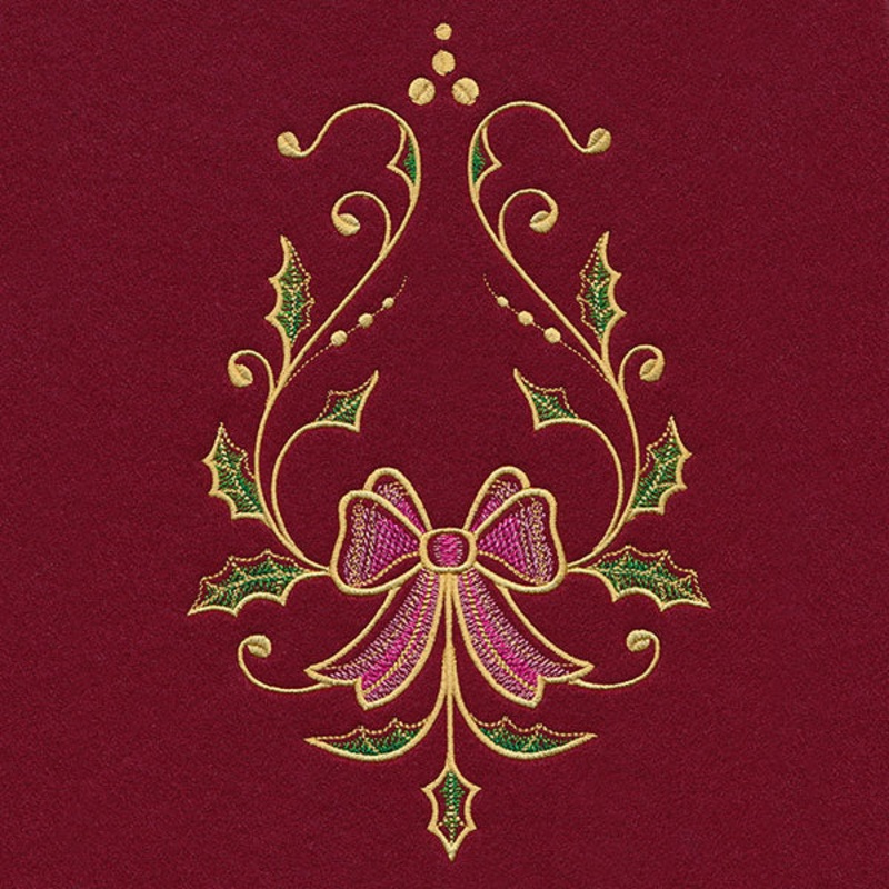 Christmas Tree Skirt Delights – Bow