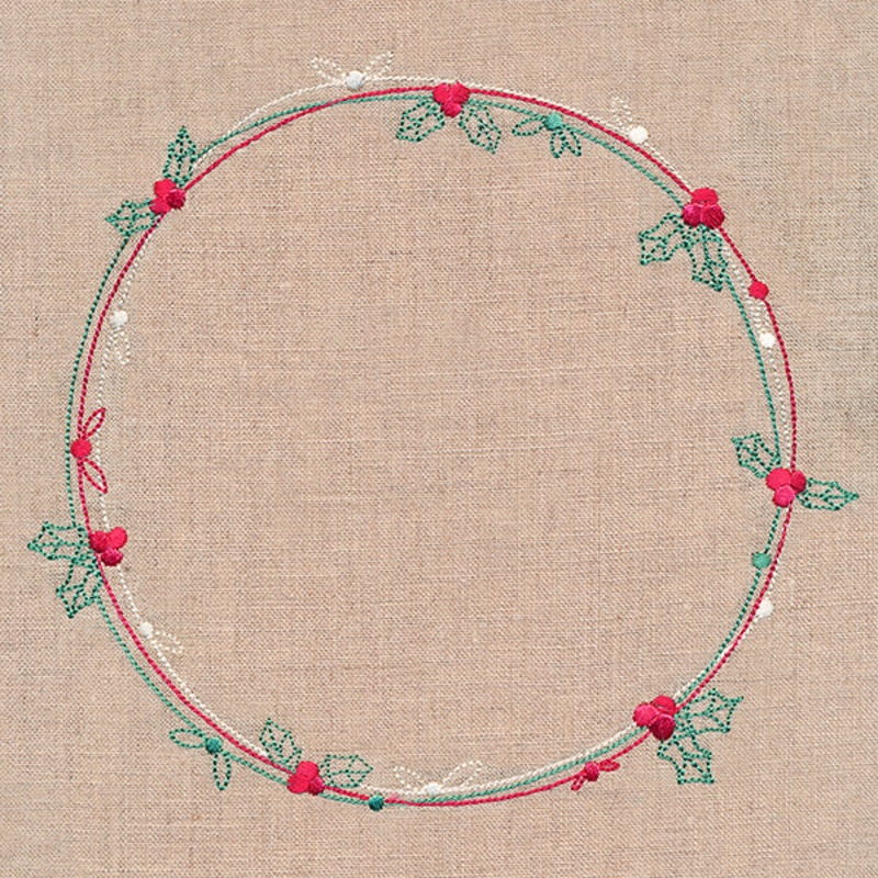 Delicate Holly & Berry Wreath|7.12″ x 7.8″ / 180.91mm x 198.12mm|6.46″ x 7.07″ / 164mm x 179.57mm|5.86″ x 6.41″ / 148.74mm x 162.87mm|4.86″ x 5.32″ / 123.35mm x 135.03mm|3.52″ x 3.85″ / 89.49mm x 97.79mm|All Sizes
