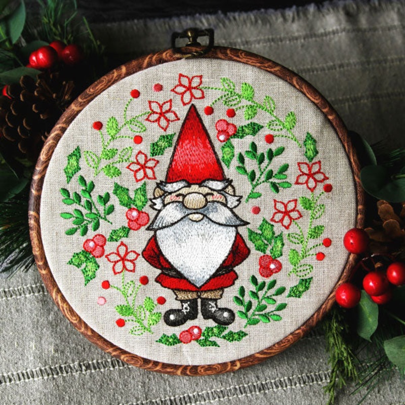 Storybook Christmas Gnome|7.8″ x 7.59″ / 198.12mm x 192.77mm|7.04″ x 6.85″ / 178.75mm x 173.93mm|6.01″ x 5.85″ / 152.66mm x 148.68mm|4.98″ x 4.85″ / 126.55mm x 123.28mm|All Sizes