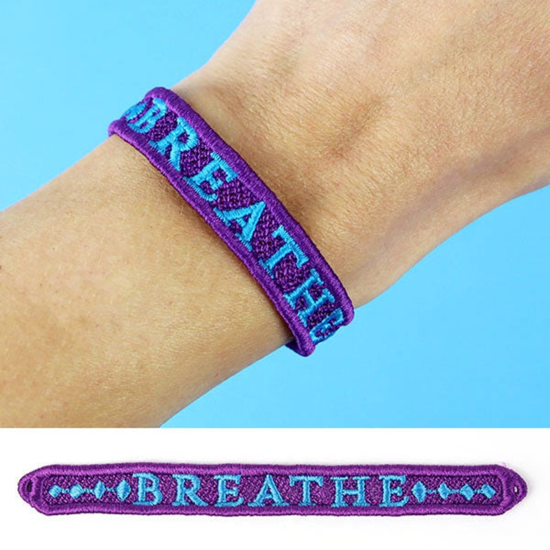 Words of Wisdom Bracelet – Breathe (Lace)