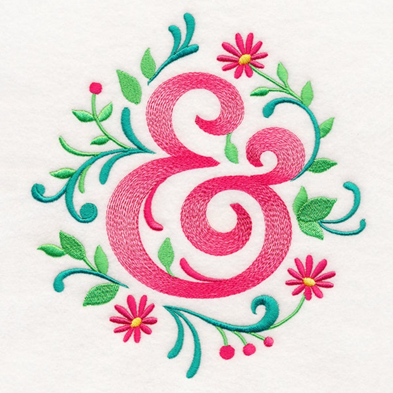 Ampersand Flourish|7.37″ x 6.86″ / 187.16mm x 174.3mm|6.29″ x 5.86″ / 159.86mm x 148.9mm|5.22″ x 4.86″ / 132.48mm x 123.43mm|3.86″ x 3.61″ / 98.08mm x 91.57mm|All Sizes