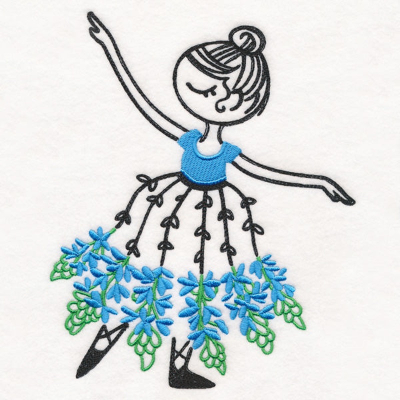 Bluebell Ballerina|7.2″ x 5.87″ / 182.84mm x 149.14mm|5.95″ x 4.86″ / 151.16mm x 123.33mm|3.85″ x 3.14″ / 97.84mm x 79.74mm|All Sizes