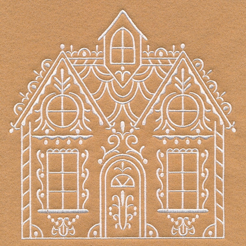 Classic Gingerbread House|7.81″ x 7.78″ / 198.46mm x 197.5mm|6.89″ x 6.86″ / 175.13mm x 174.27mm|5.89″ x 5.87″ / 149.61mm x 149.04mm|4.89″ x 4.86″ / 124.17mm x 123.48mm|All Sizes