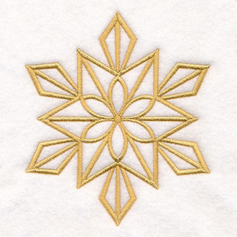 Elegance in Winter Snowflake 2