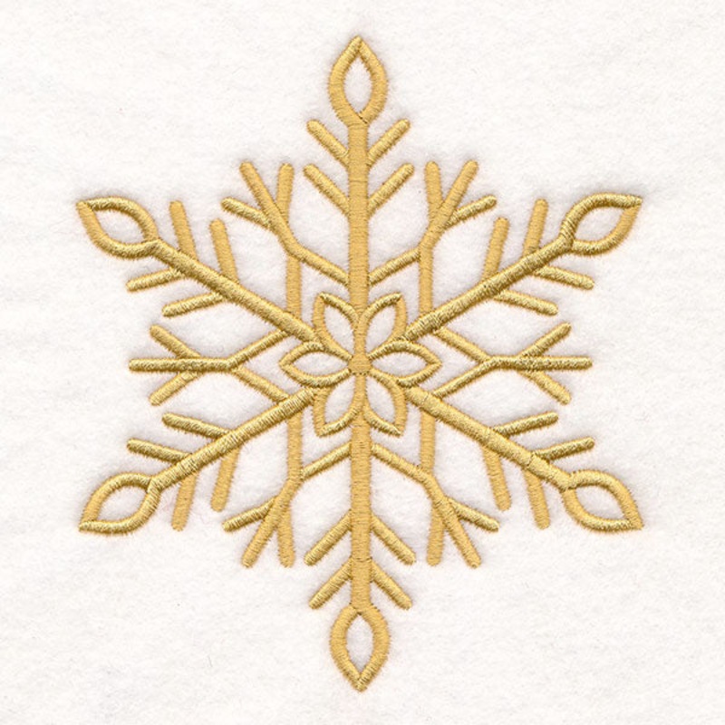 Elegance in Winter Snowflake 3