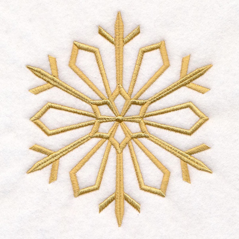 Elegance in Winter Snowflake 5