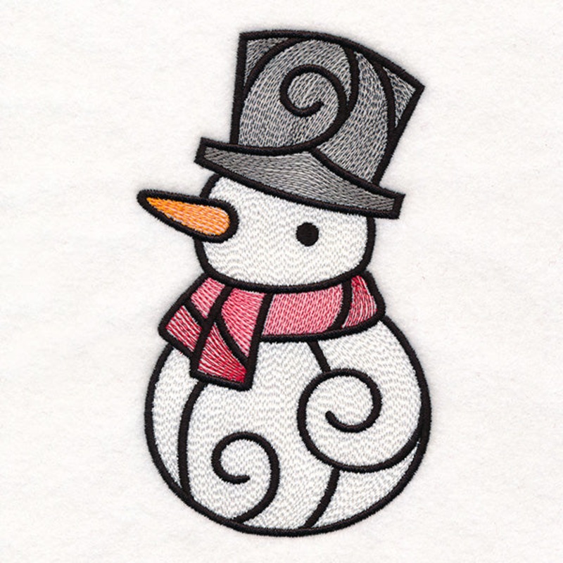 Stained Glass Christmas Accents – Snowman