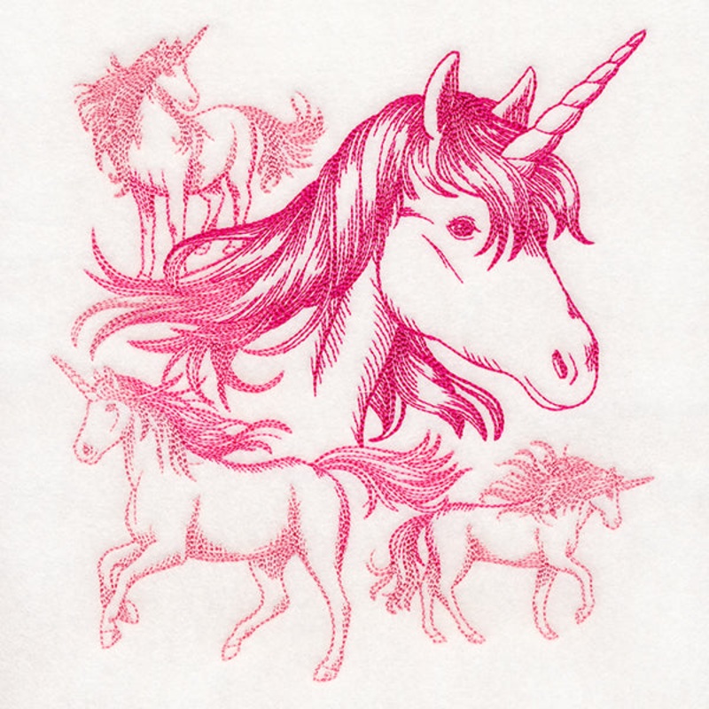 Unicorn Collage|7.46″ x 6.84″ / 189.54mm x 173.72mm|6.37″ x 5.84″ / 161.88mm x 148.36mm|5.28″ x 4.84″ / 134.2mm x 122.99mm|All Sizes