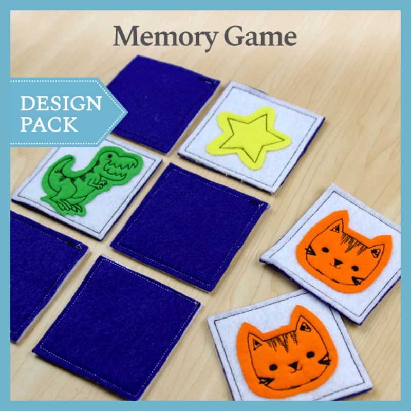 A Memory Game (In-the-Hoop) Design Pack
