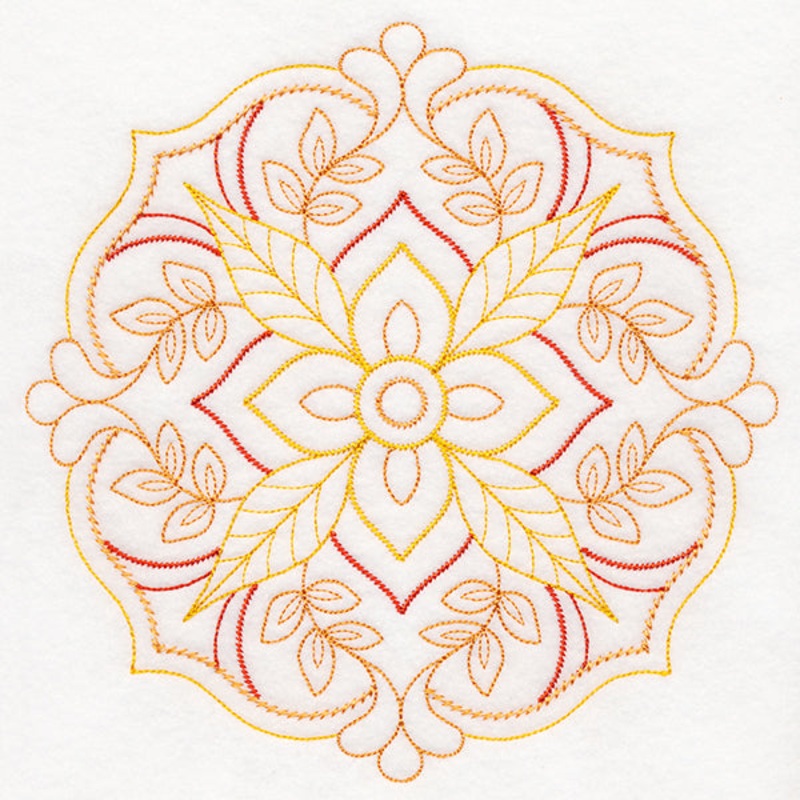 Autumn Elegance Medallion (Vintage)