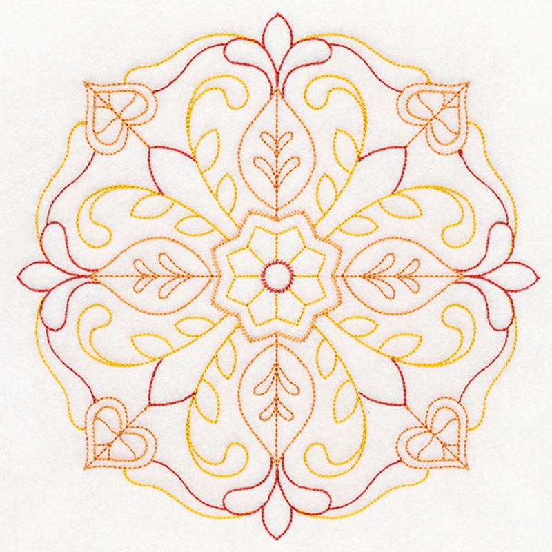 Autumn Flourish Medallion (Vintage)