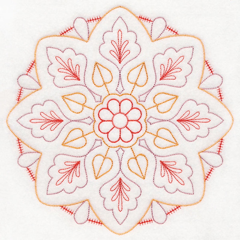 Autumn Glow Medallion (Vintage)