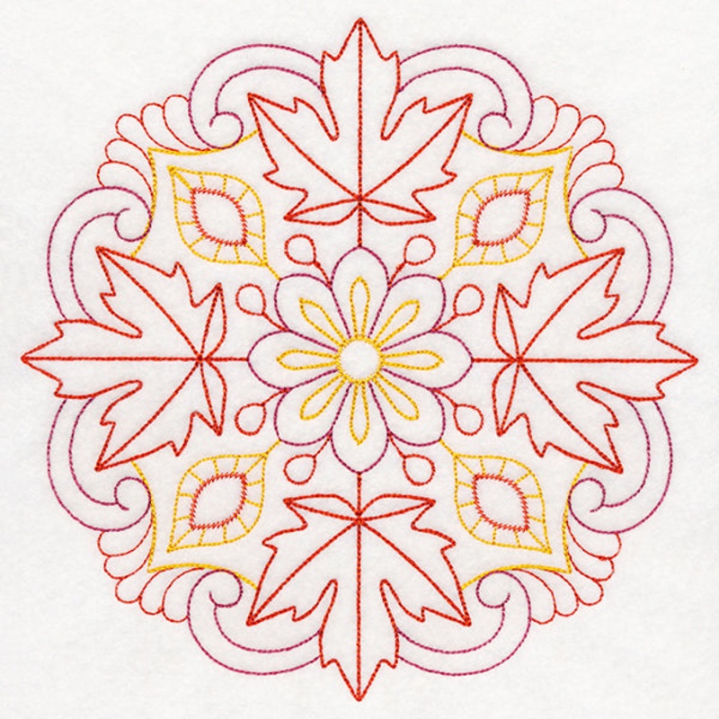 Autumn Gold Medallion (Vintage)
