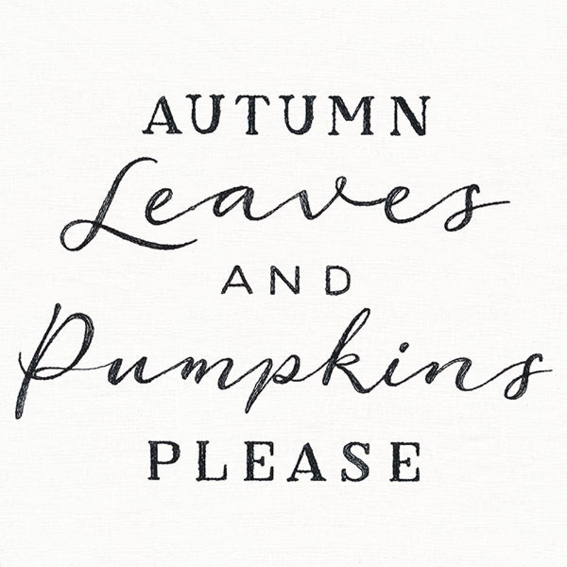 Autumn Leaves & Pumpkins Please