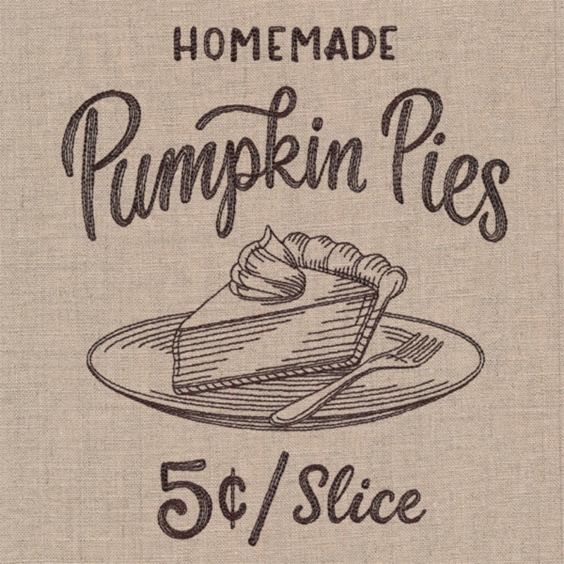 Autumn Market – Homemade Pumpkin Pies