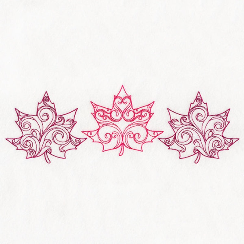 Autumn Swirls Maple Leaf Trio|3.95″ x 11.75″ / 100.42mm x 298.57mm|3.16″ x 9.4″ / 80.37mm x 238.88mm|2.63″ x 7.8″ / 66.73mm x 198.24mm|2.31″ x 6.85″ / 58.63mm x 174.11mm|1.26″ x 3.85″ / 31.96mm x 97.91mm|All Sizes