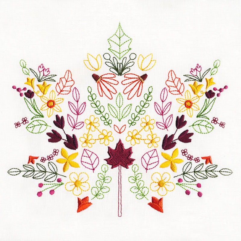 Autumn Wildflower Maple Leaf|6.75″ x 7.8″ / 171.53mm x 198.12mm|5.85″ x 6.76″ / 148.59mm x 171.63mm|4.85″ x 5.6″ / 123.19mm x 142.29mm|3.33″ x 3.85″ / 84.67mm x 97.79mm|All Sizes