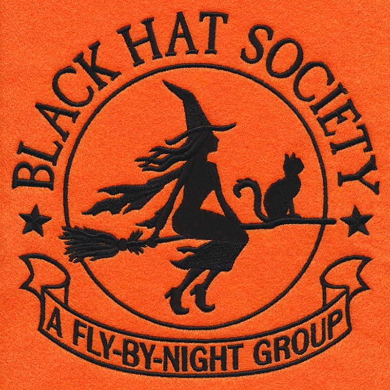Black Hat Society|7.7″ x 7.78″ / 195.55mm x 197.67mm|6.85″ x 6.92″ / 173.88mm x 175.77mm|5.86″ x 5.92″ / 148.76mm x 150.37mm|4.88″ x 4.93″ / 123.97mm x 125.32mm|All Sizes
