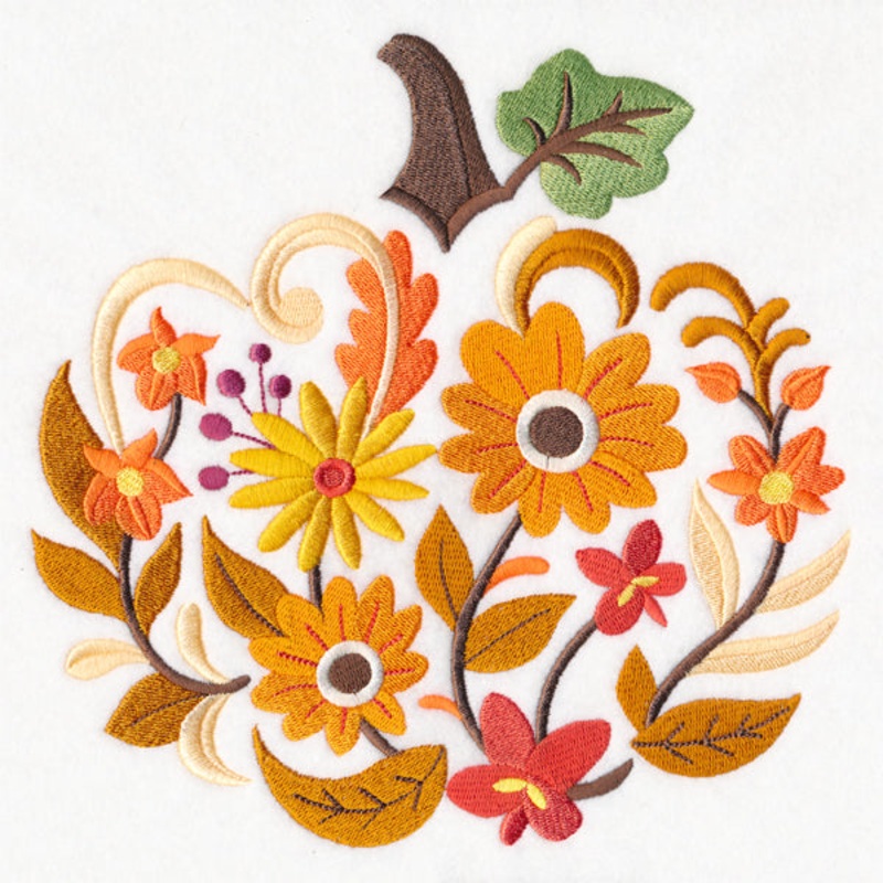 Blooming Pumpkin|7.76″ x 7.8″ / 197.1mm x 198.12mm|6.86″ x 6.89″ / 174.24mm x 175.01mm|5.86″ x 5.89″ / 148.84mm x 149.61mm|4.86″ x 4.88″ / 123.44mm x 123.95mm|3.83″ x 3.85″ / 97.28mm x 97.79mm|All Sizes