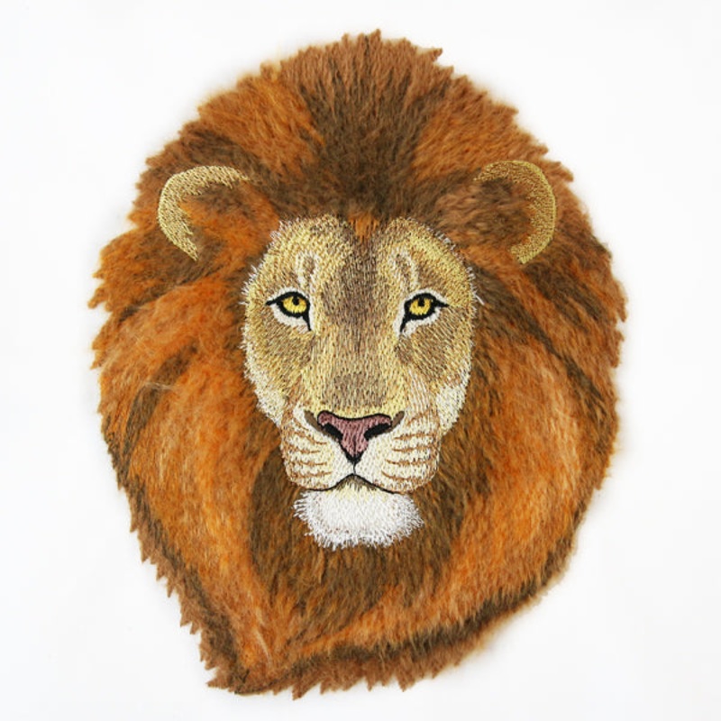 Brushed Lion (Thick Thread)|7.8″ x 6.45″ / 198.05mm x 163.91mm|7.06″ x 5.86″ / 179.44mm x 148.86mm|5.85″ x 4.84″ / 148.56mm x 123.05mm|All Sizes