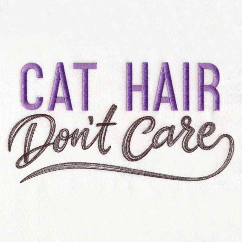 Cat Hair Don’t Care|5.55″ x 10.34″ / 141.03mm x 262.58mm|5.05″ x 9.4″ / 128.22mm x 238.7mm|4.19″ x 7.8″ / 106.42mm x 198.06mm|3.68″ x 6.85″ / 93.51mm x 173.98mm|2.07″ x 3.85″ / 52.62mm x 97.73mm|All Sizes
