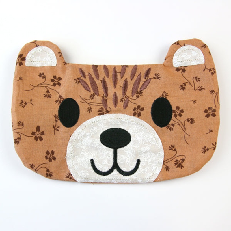 Un-Bear-Ably Cute Zipper Pouch (In-the-Hoop)