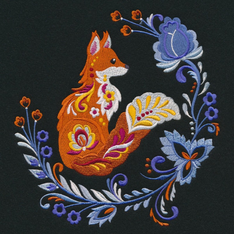 Autumn Rosemaling Fox|7.79″ x 7.43″ / 197.88mm x 188.83mm|7.01″ x 6.69″ / 178.06mm x 169.93mm|6.14″ x 5.86″ / 156.01mm x 148.89mm|5.1″ x 4.87″ / 129.52mm x 123.61mm|3.86″ x 3.69″ / 98.12mm x 93.77mm|All Sizes
