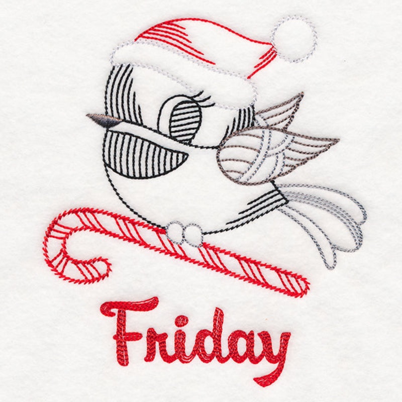 Christmas Chickadee – Friday (Vintage)