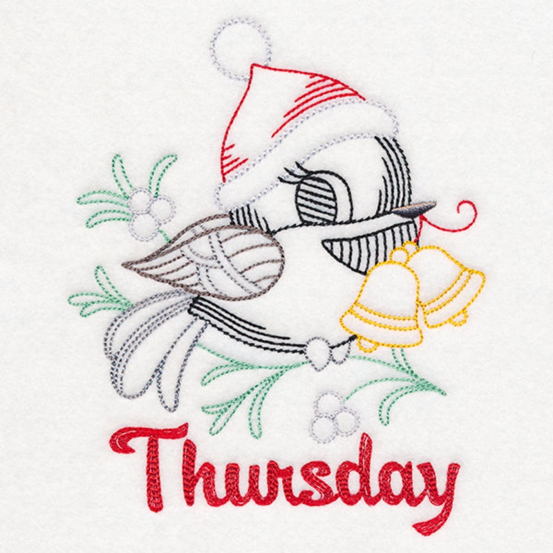 Christmas Chickadee – Thursday (Vintage)