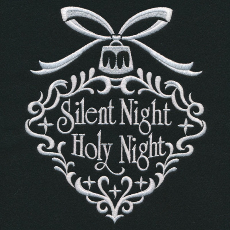 Christmas Ornament – Silent Night, Holy Night