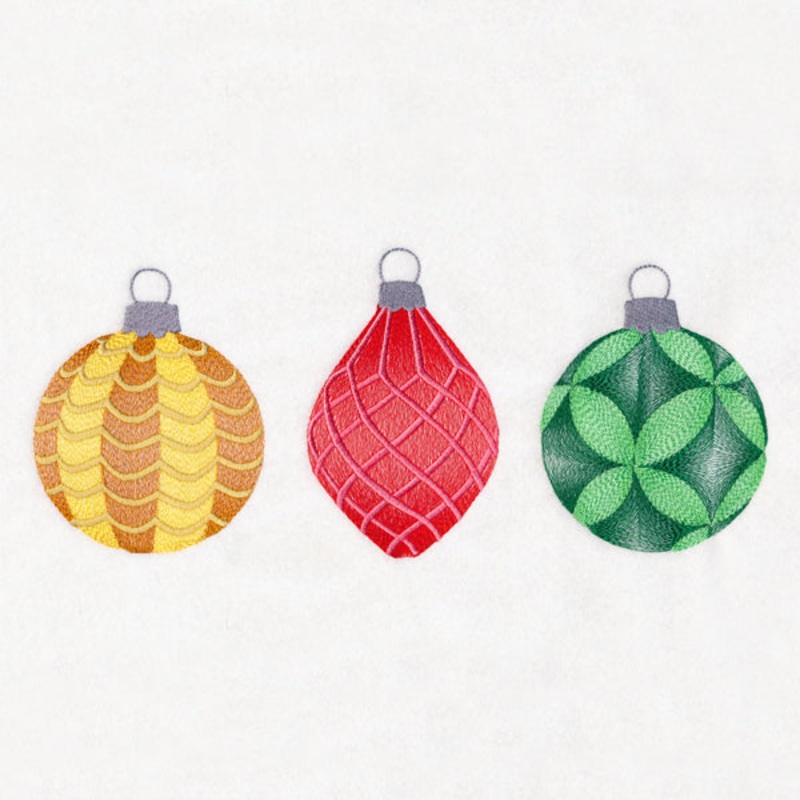 Christmas Ornament Trio|5.06″ x 11.75″ / 128.44mm x 298.4mm|4.05″ x 9.4″ / 102.83mm x 238.72mm|3.36″ x 7.8″ / 85.32mm x 198.07mm|2.95″ x 6.85″ / 74.96mm x 173.87mm|1.66″ x 3.85″ / 42.2mm x 97.69mm|All Sizes
