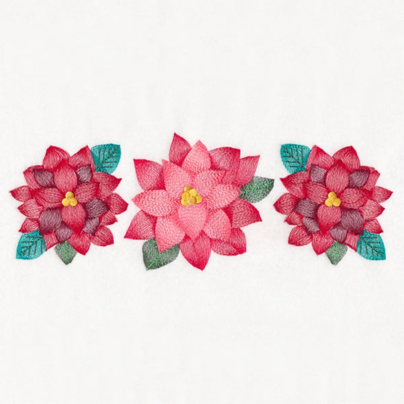 Christmas Poinsettias Trio|4.31″ x 11.73″ / 109.53mm x 297.94mm|3.45″ x 9.38″ / 87.58mm x 238.25mm|2.86″ x 7.78″ / 72.64mm x 197.61mm|2.52″ x 6.85″ / 63.96mm x 174.07mm|All Sizes