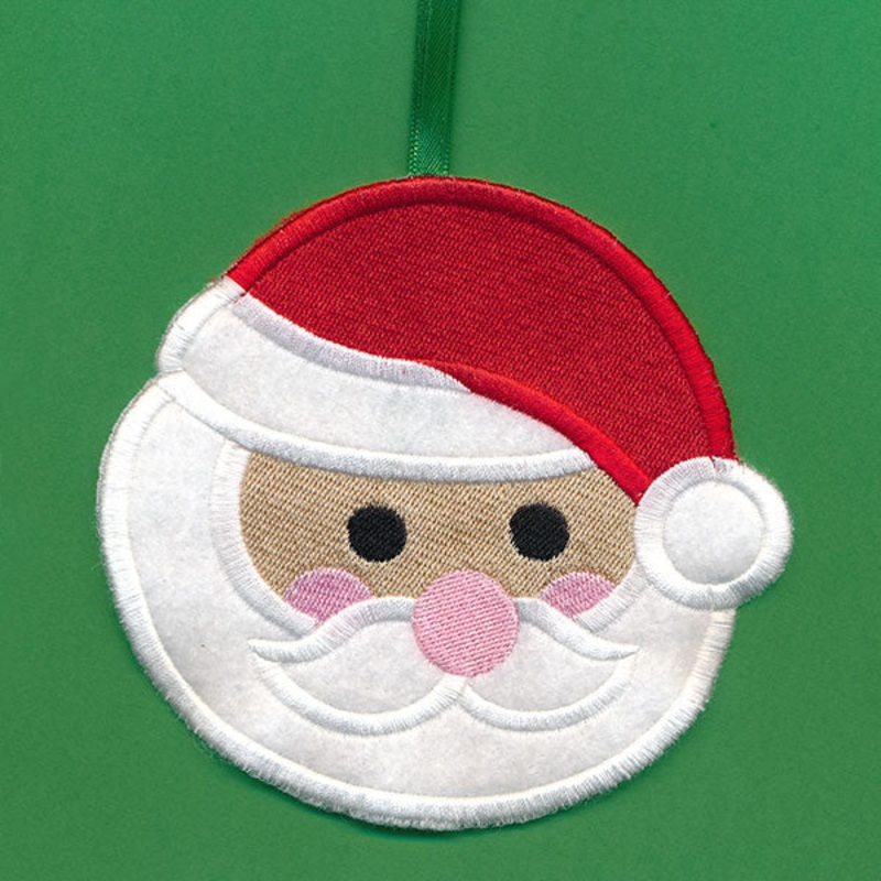 Christmas Treat Holder – Santa (In-the-Hoop)