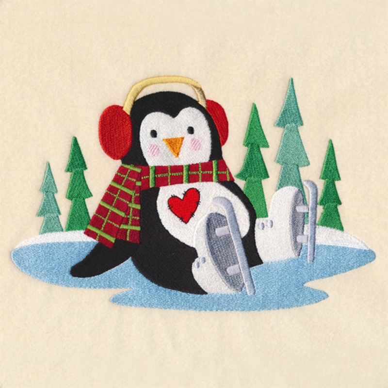 Country Christmas Penguin|5.85″ x 9.12″ / 148.71mm x 231.68mm|5″ x 7.8″ / 127.04mm x 198.15mm|4.4″ x 6.86″ / 111.74mm x 174.27mm|2.47″ x 3.86″ / 62.76mm x 98.07mm|All Sizes