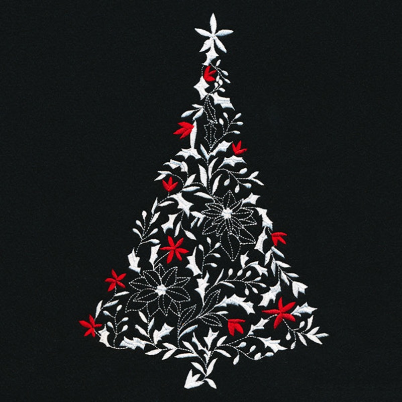 Delicate Christmas Tree|10.18″ x 6.86″ / 258.57mm x 174.32mm|8.69″ x 5.86″ / 220.85mm x 148.92mm|7.79″ x 5.25″ / 197.82mm x 133.41mm|6.83″ x 4.61″ / 173.53mm x 117.06mm|All Sizes