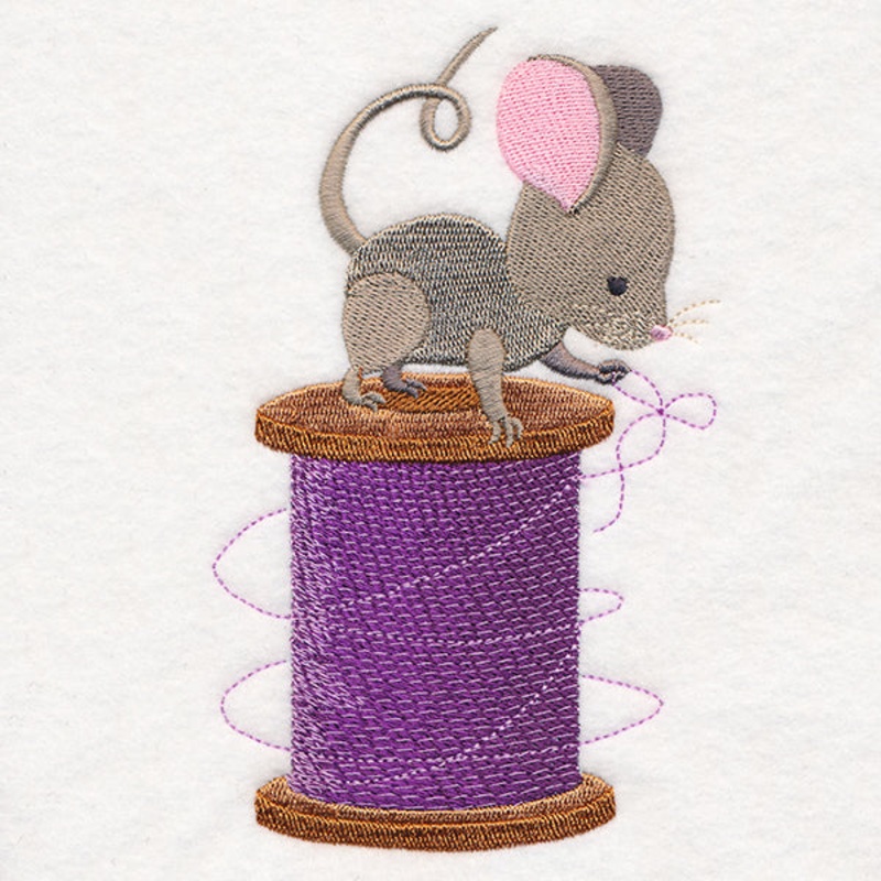 Crafty Critters Mouse with Thread