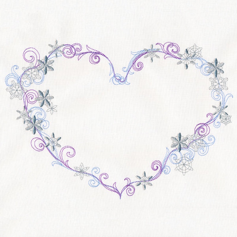 Delicate Frosted Heart|6.84″ x 9.82″ / 173.66mm x 249.32mm|5.43″ x 7.8″ / 138.01mm x 198.08mm|4.77″ x 6.85″ / 121.21mm x 173.95mm|All Sizes