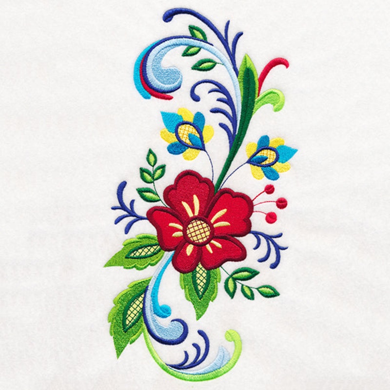 Fanciful Rosemaling Spray|11.01″ x 6.04″ / 279.73mm x 153.53mm|9.41″ x 5.16″ / 239.09mm x 131.12mm|7.81″ x 4.28″ / 198.46mm x 108.8mm|6.86″ x 3.76″ / 174.32mm x 95.53mm|3.87″ x 2.23″ / 98.38mm x 56.7mm|All Sizes