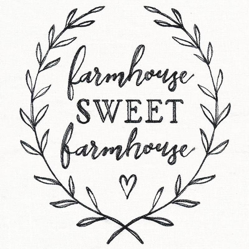 Farmhouse Sweet Farmhouse|7.73″ x 6.85″ / 196.37mm x 173.88mm|6.6″ x 5.85″ / 167.7mm x 148.48mm|5.48″ x 4.85″ / 139.19mm x 123.24mm|3.85″ x 3.41″ / 97.79mm x 86.63mm|All Sizes