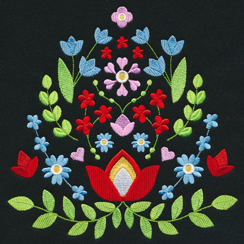 Folk Botanicals Bouquet|7.8″ x 7.8″ / 198.13mm x 198.01mm|6.9″ x 6.89″ / 175.25mm x 175.11mm|5.86″ x 5.85″ / 148.82mm x 148.67mm|4.86″ x 4.85″ / 123.39mm x 123.29mm|3.86″ x 3.85″ / 98mm x 97.88mm|All Sizes