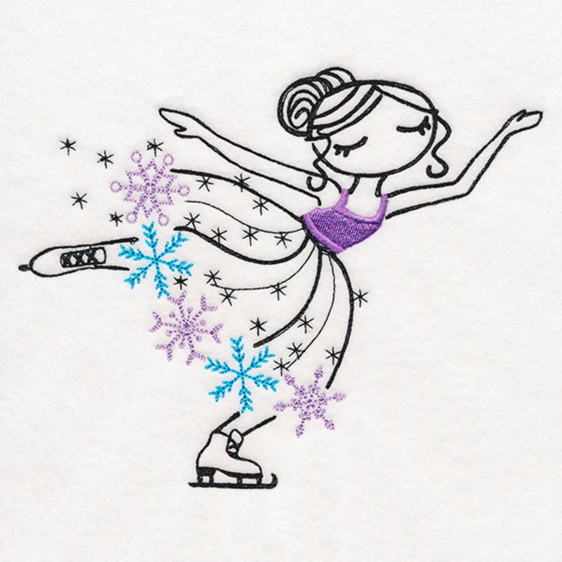 Frosted Skating Ballerina|5.85″ x 7.23″ / 148.53mm x 183.7mm|4.85″ x 6″ / 123.14mm x 152.31mm|3.11″ x 3.85″ / 79.07mm x 97.79mm|All Sizes