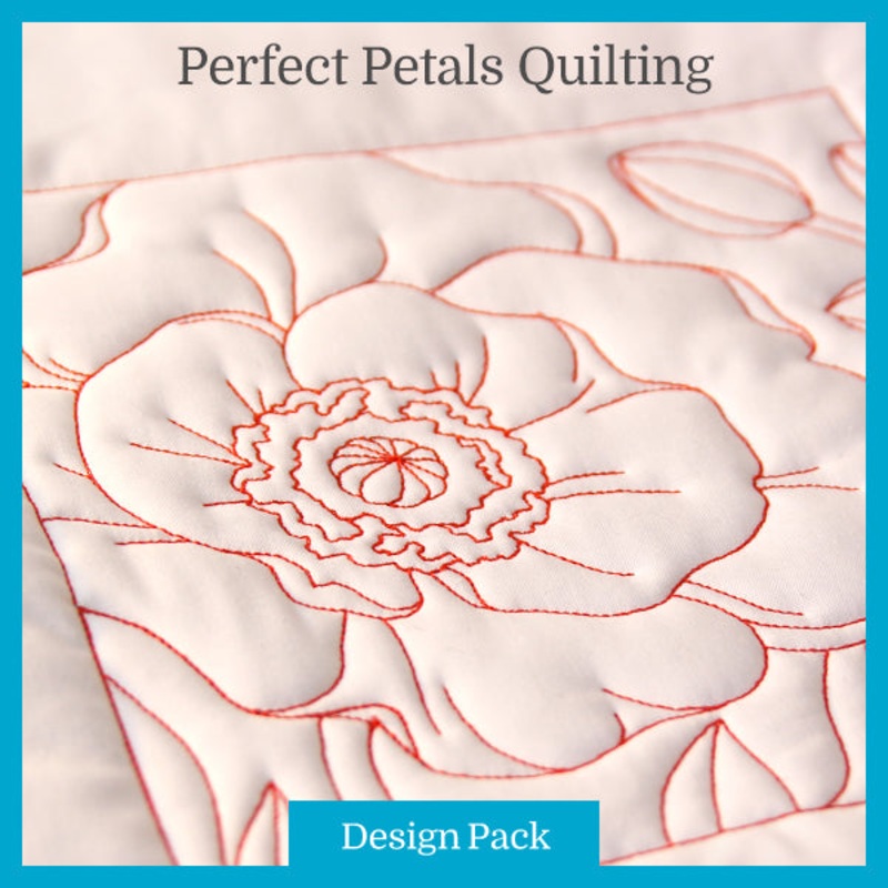 A Perfect Petals Quilting Design Pack