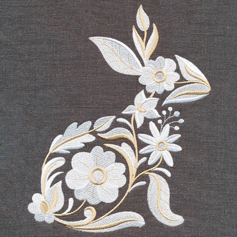Blooming Bunny|8.52″ x 6.89″ / 216.52mm x 174.96mm|7.25″ x 5.86″ / 184.06mm x 148.79mm|5.99″ x 4.84″ / 152.16mm x 123mm|3.86″ x 3.12″ / 98.01mm x 79.23mm|All Sizes