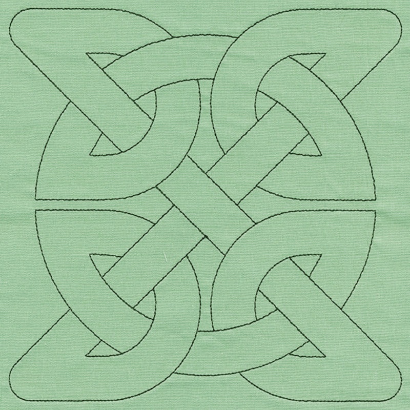 Circle Celtic Knotwork (Double Run)