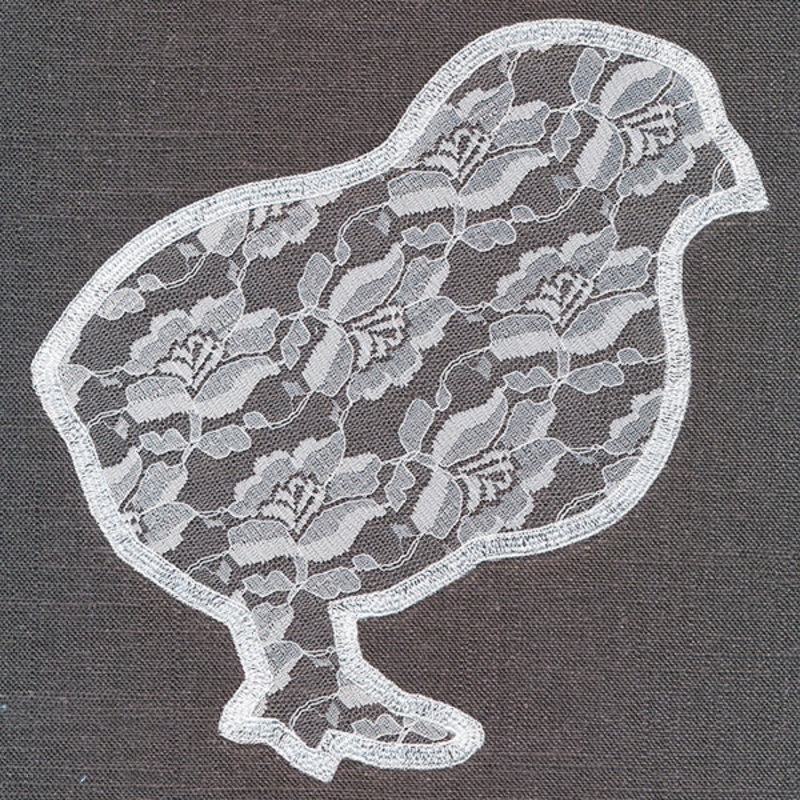 Delicate Details Chick (Applique)