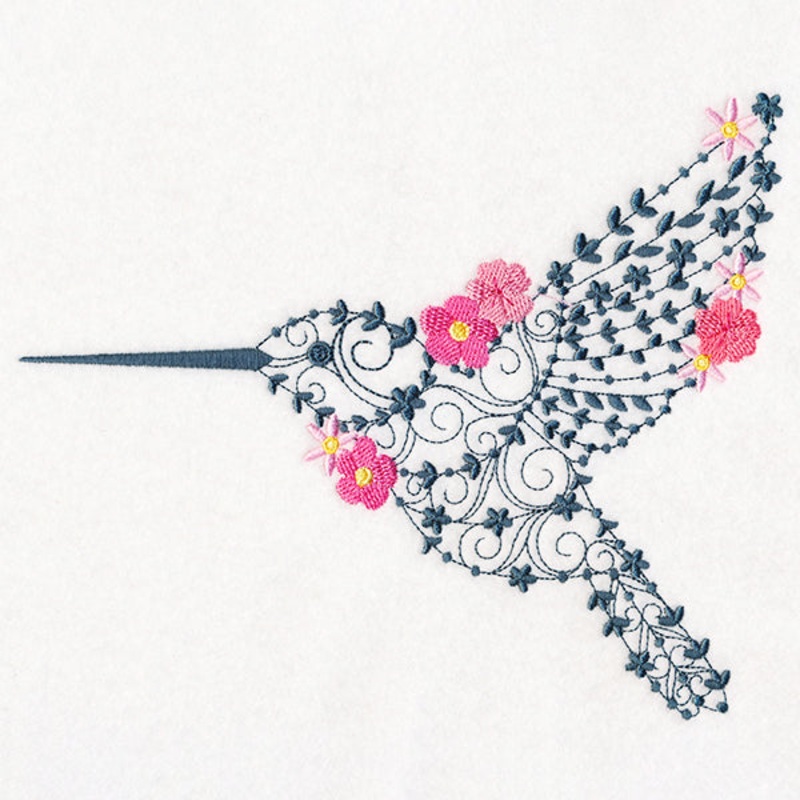 Delicate Wings Hummingbird|6.67″ x 7.8″ / 169.36mm x 198.15mm|5.86″ x 6.86″ / 148.85mm x 174.14mm|4.86″ x 5.68″ / 123.39mm x 144.35mm|All Sizes